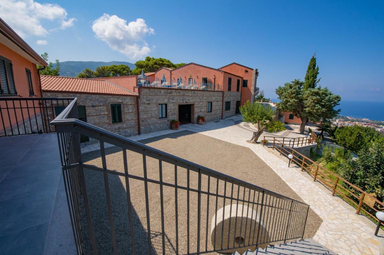 Апартаменты "Il Segreto" Vista Panoramica Sulle Isole Eolie Con Piscina, Palestra E Wifi Патти Экстерьер фото
